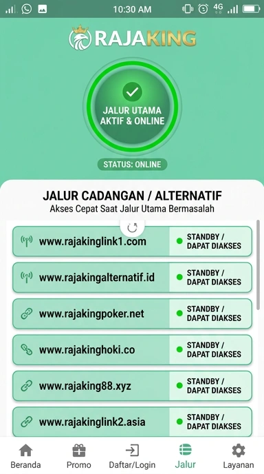 Link Alternatif Rajaking untuk Pengguna Android Indonesia